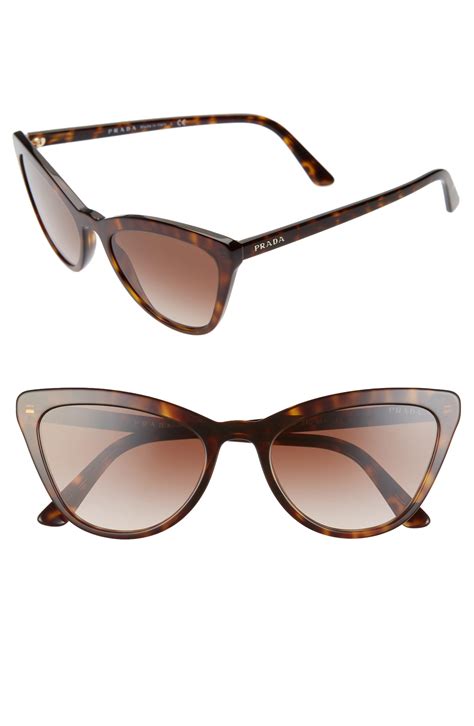 prada havana cat eye glasses|Prada glasses clear frame.